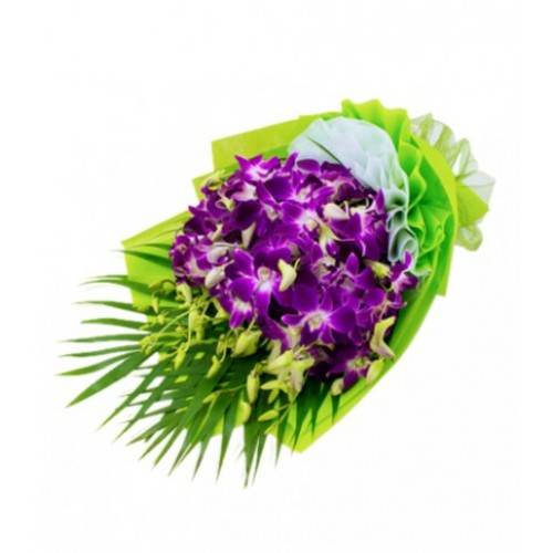 Purple Orchid Bouquet